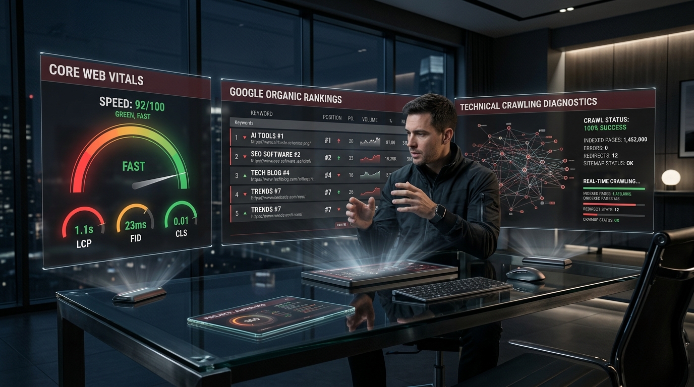 Cabina de diagnóstico y auditoría SEO técnica